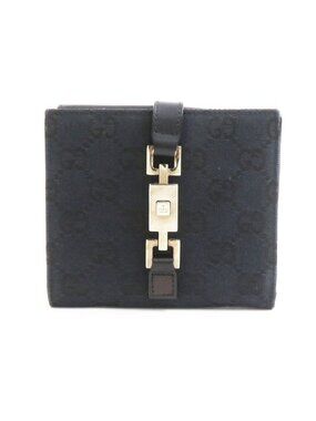 Gucci Bifold Wallet GG Canvas Jackie